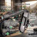 Saffron Waterproof Bike Phone Mount Holder