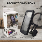 Saffron Waterproof Bike Phone Mount Holder
