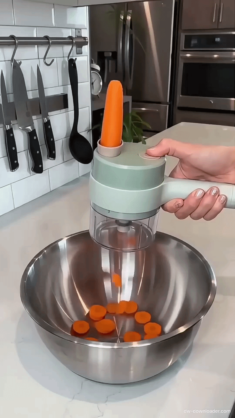 Saffron Portable Electric Vegetable Cutter