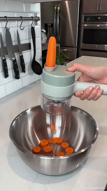 Saffron Portable Electric Vegetable Cutter